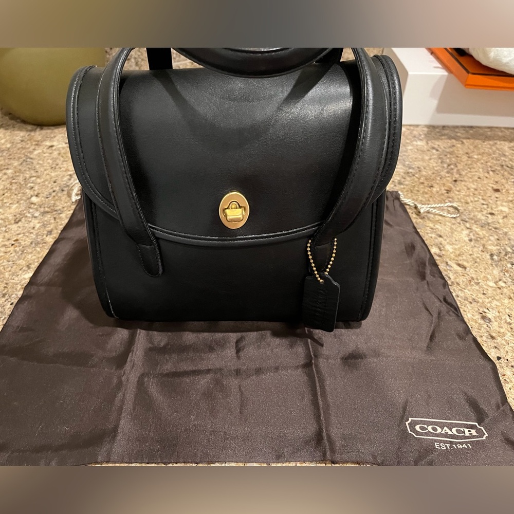 VINTAGE Coach Belmont Leather Satchel Bag